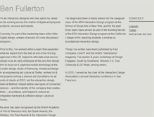 Tablet Screenshot of benfullerton.com